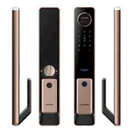 Электронный замок Т400 TTlock Face ID Gold