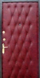 Обивка дверей дермантином