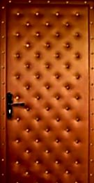 Обивка дверей дермантином