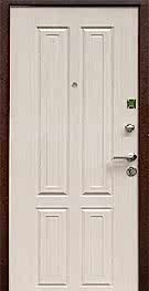 Обивка дверей МДФ панелями