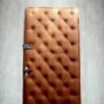 Обшивка дверей винил кожей